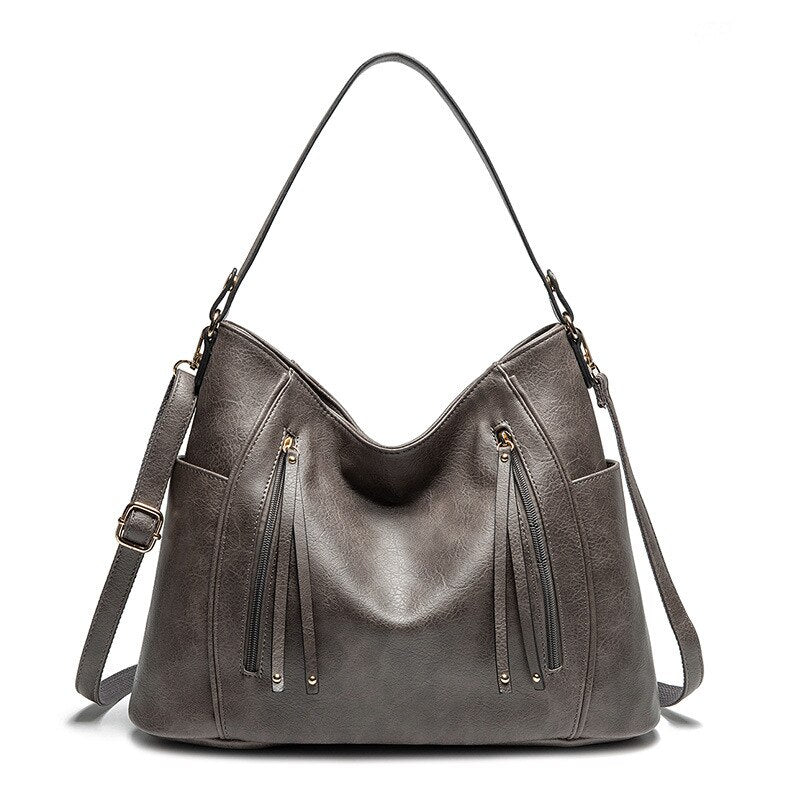 New Women Fashion Purses And Handbags PU Leather Shoulder Bag Sac Femme Large Capacity Sling Bag Office Lady Tote Bag
