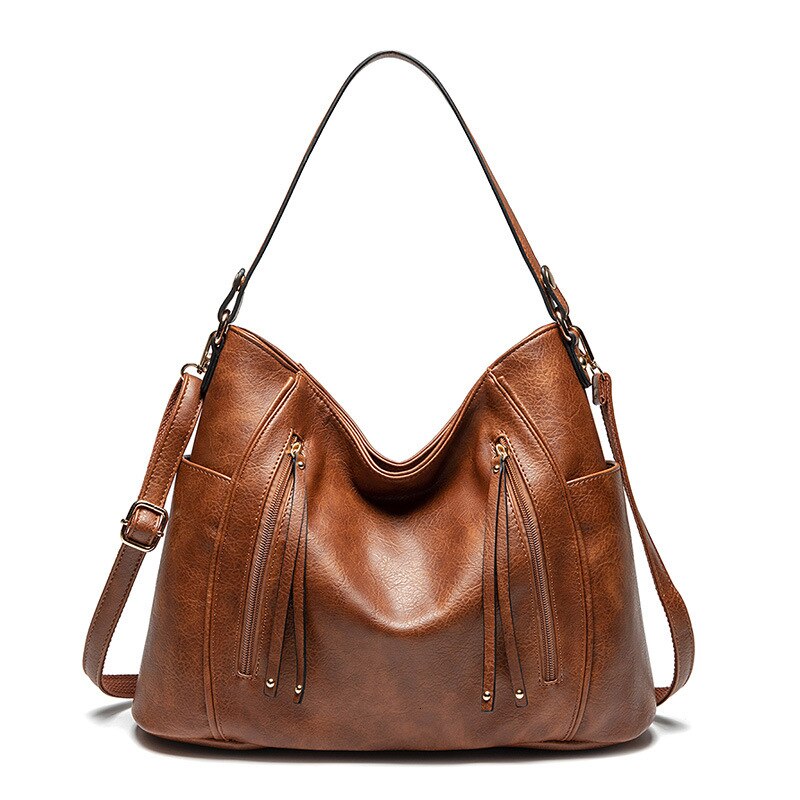 New Women Fashion Purses And Handbags PU Leather Shoulder Bag Sac Femme Large Capacity Sling Bag Office Lady Tote Bag